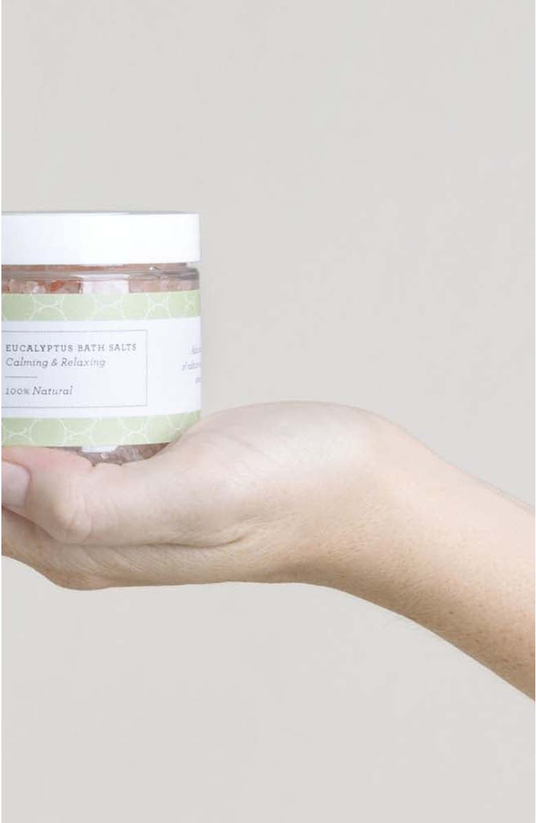 Lizush Natural Eucalyptus Bath Salts, Alternate, color, NO COLOR