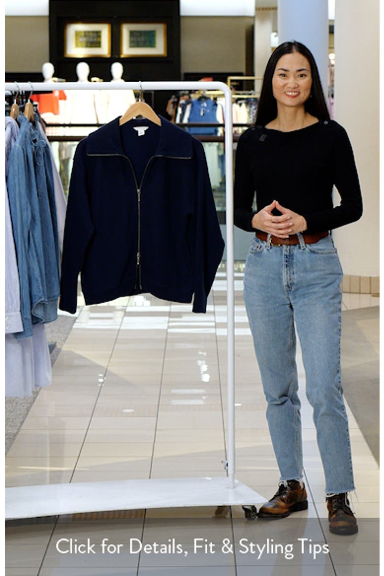 Ottoman Knit Bomber Jacket video