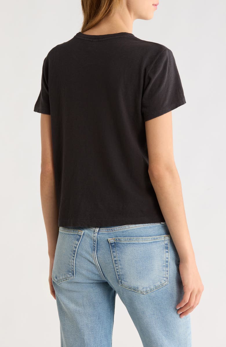 Re/Done Celebrate Graphic T-Shirt, Alternate, color, Washed Black