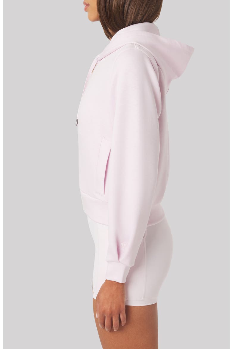 Molly Lightweight Performance Full Zip Hoodie, Alternate, color, PETAL PINK