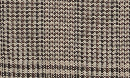 Max Studio Double Knit Faux Wrap Skirt In Brown