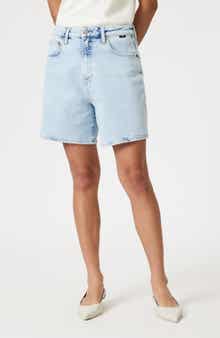 Heidi High Waist Relaxed Denim Shorts