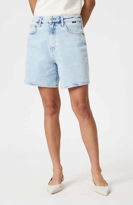 Heidi High Waist Relaxed Denim Shorts
