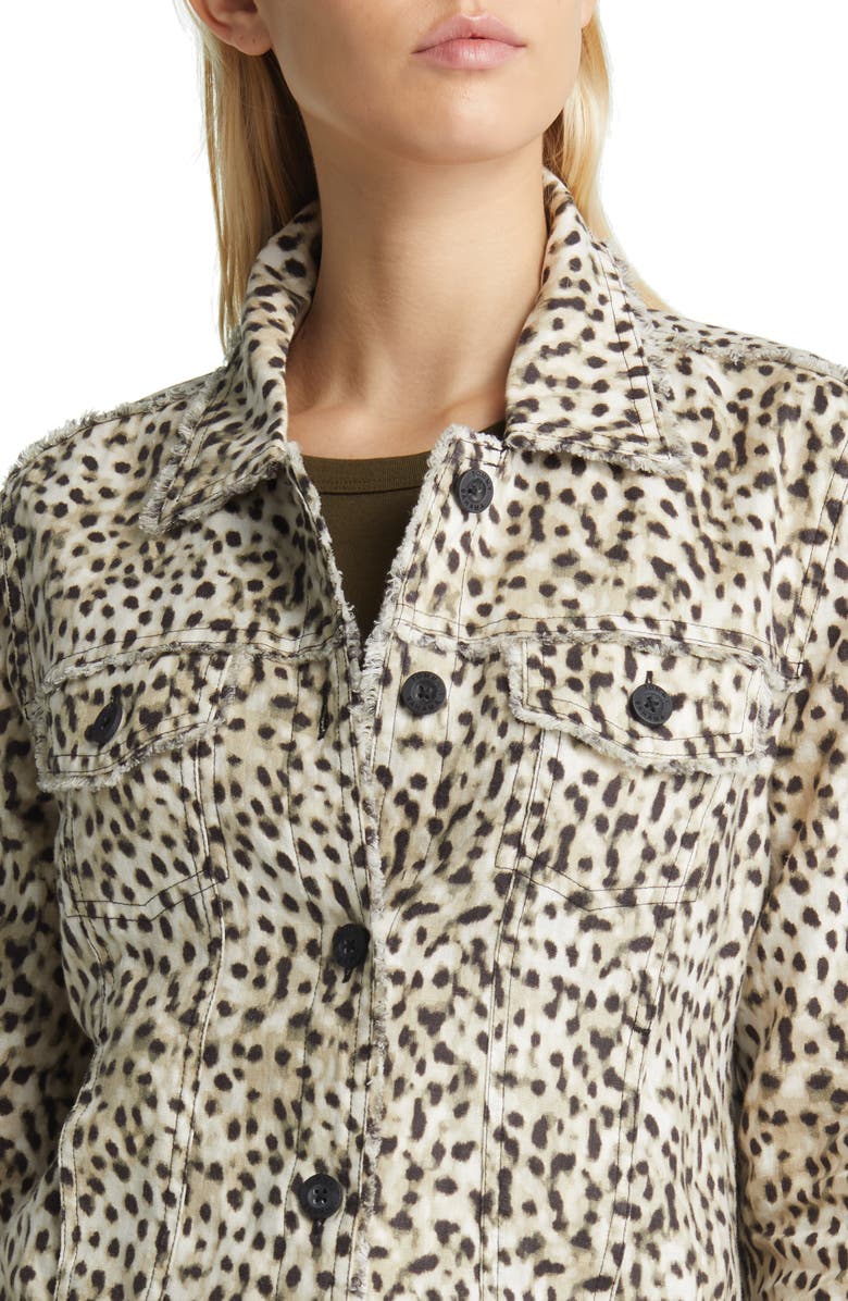 Tommy Bahama Lagoon Cheetah Print Linen Jacket, Alternate, color,