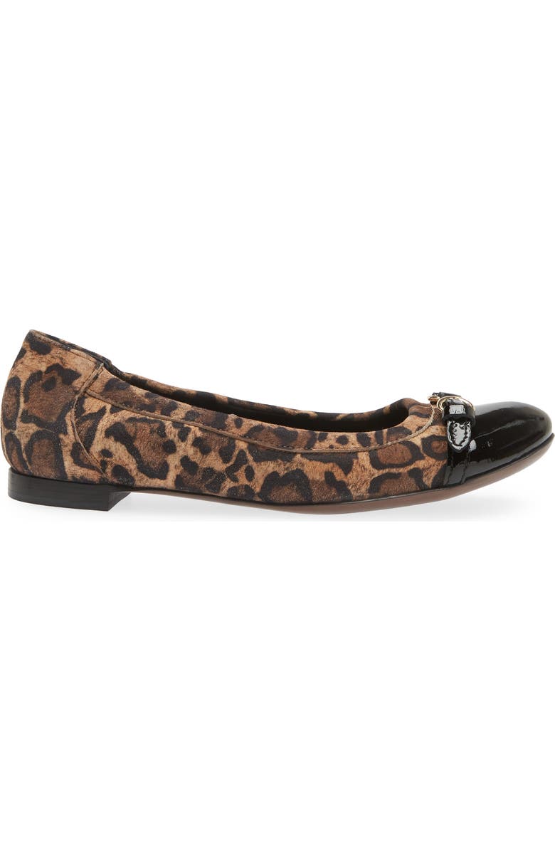 AGL Monika Cap Toe Ballet Flat, Alternate, color,