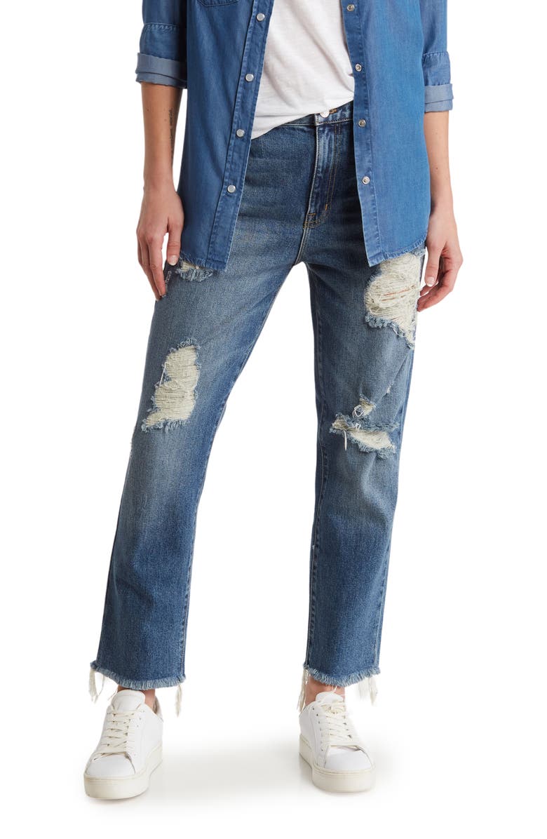 Current/Elliott The Boyfriend Jeans, Main, color, 