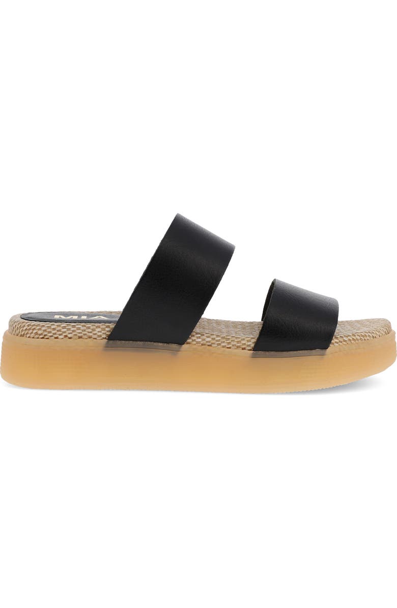 MIA Saige U Platform Sandal, Alternate, color, Black