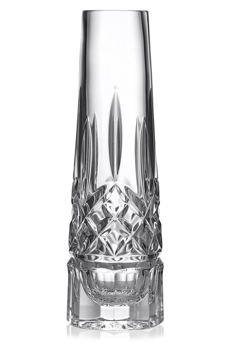 Lismore Crystal Bud Vase, Main, color, NO COLOR