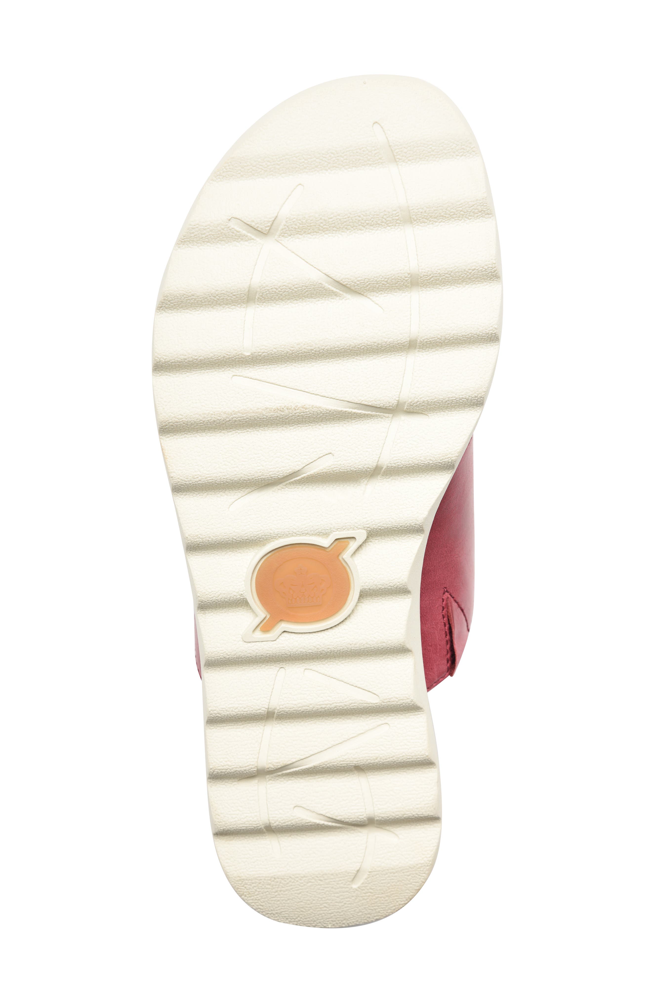 Shore Slide Sandal, Alternate, color, RED FABRIC COMBO