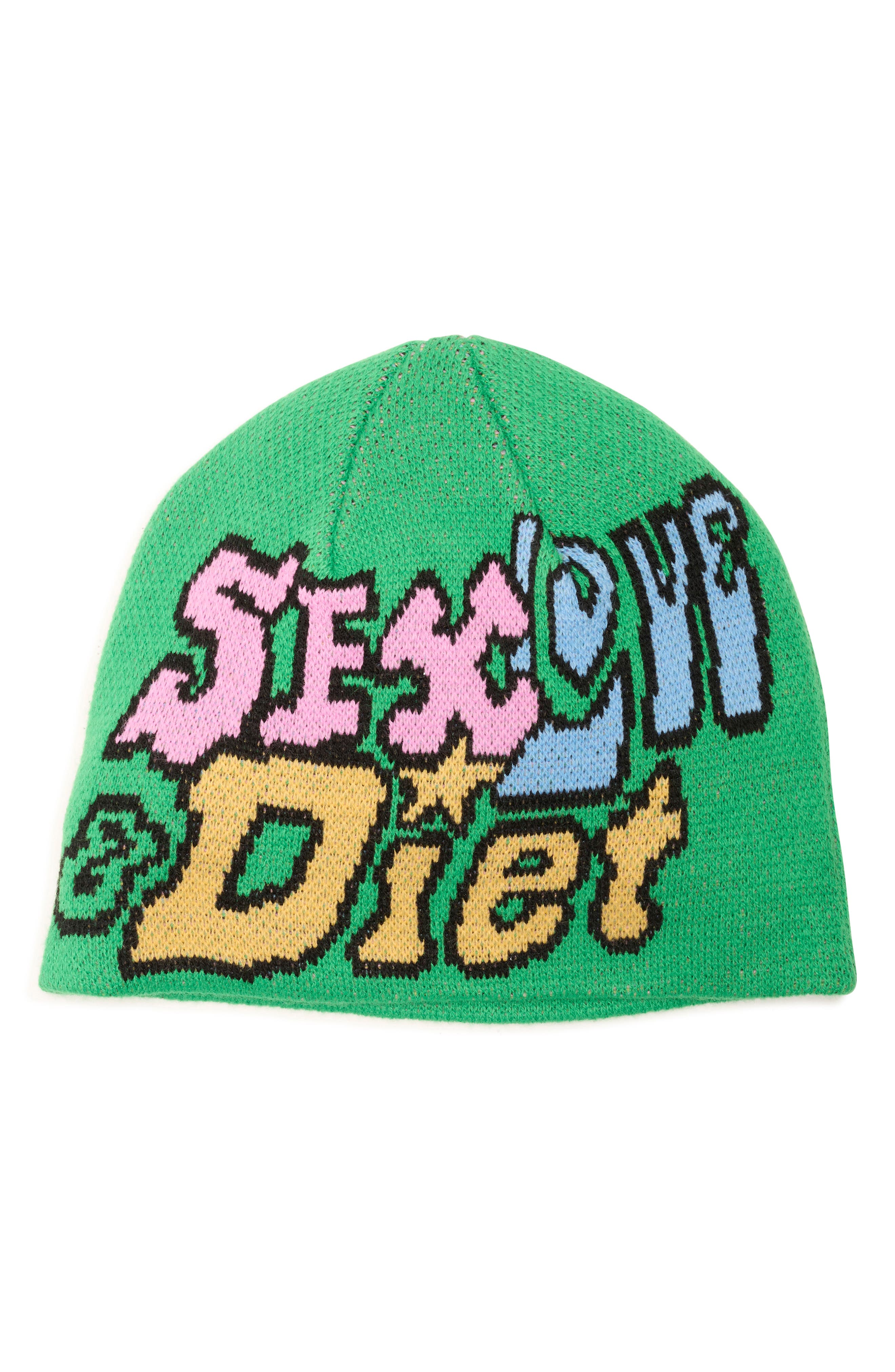 DIET STARTS MONDAY Knit Beanie