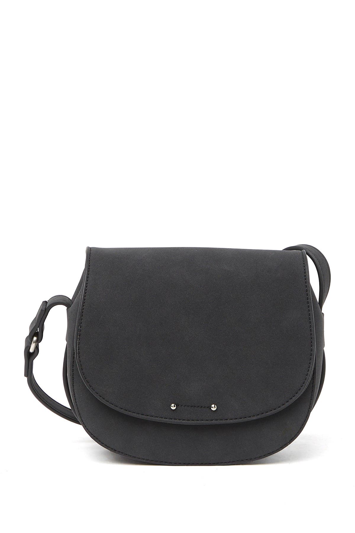 CO LAB Sueded Halfmoon Crossbody Bag, Main, color, 