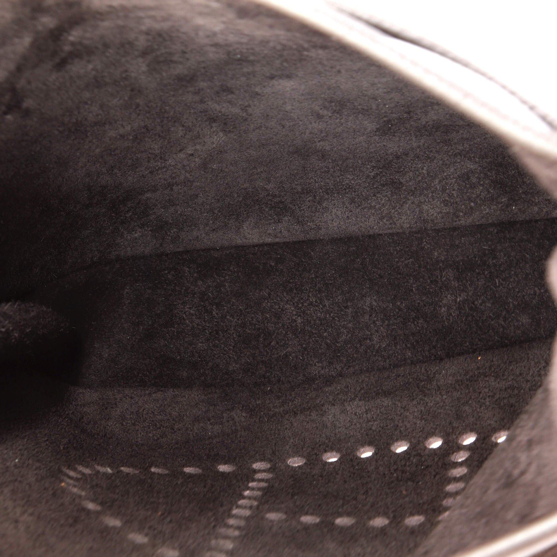 Pre-Owned Hermes Evelyne Bag Gen III Clemence PM, Alternate, color, Ebene