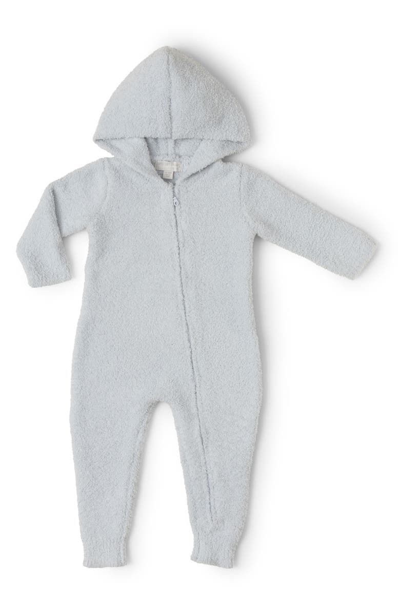 Barefoot Dreams<sup>®</sup> CozyChic<sup>®</sup> Hooded Romper, Main, color, Blue
