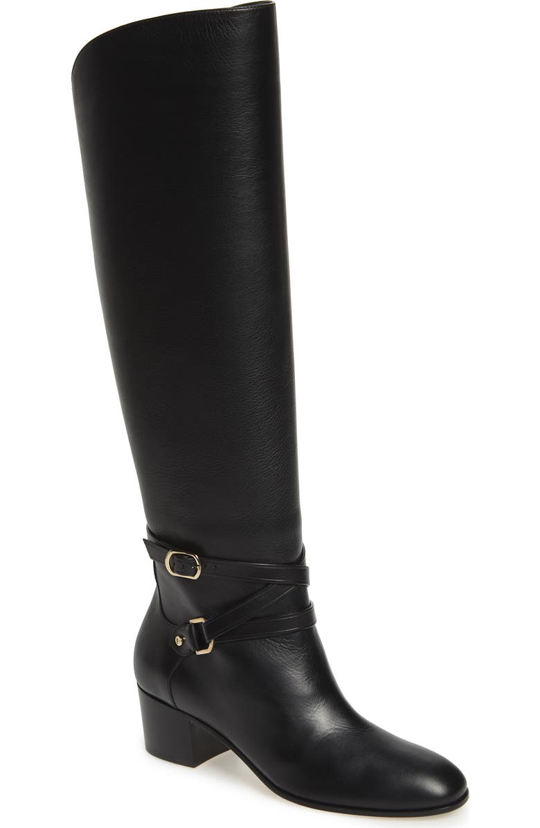 Jimmy Choo Huxlie Block Heel Tall Boot, Main, color,