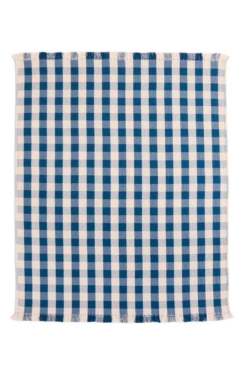 Pendleton Reversible Fringe Organic Cotton Throw, Alternate, color, 