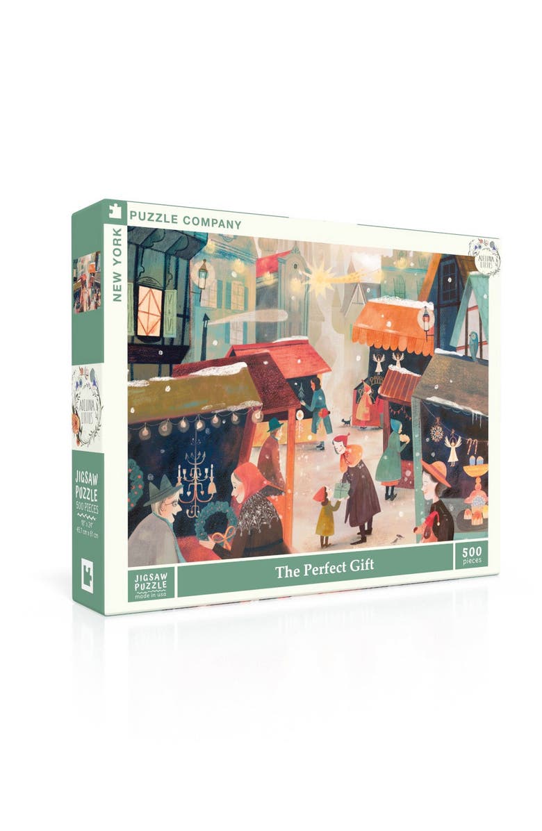 NEW YORK PUZZLE COMPANY The Perfect Gift 500 Piece Puzzle, Alternate, color, NO COLOR