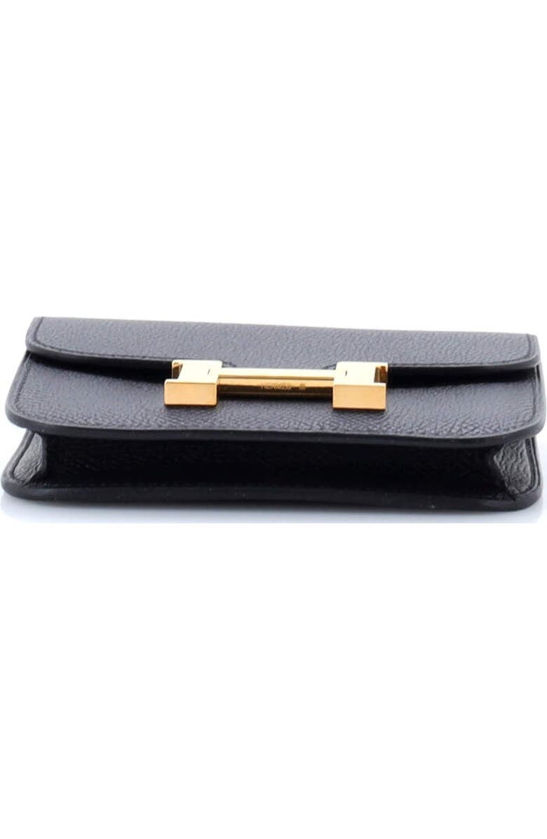 Pre-Owned Hermes Constance Slim Wallet Epsom, Alternate, color,
