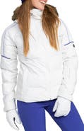 Roxy Snowblizzard Snow Jacket with Removable Faux Fur Trim & Hood