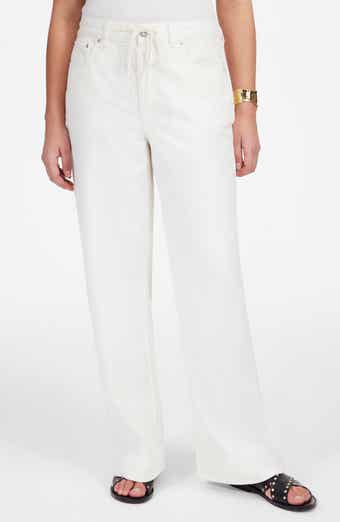 Madewell Drawstring Waist Low Slung Baggy Jeans