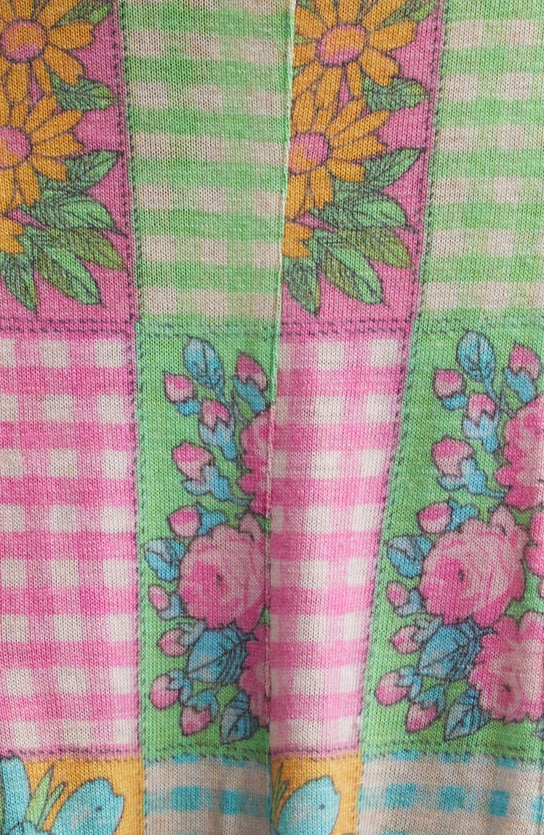 ERL Patchwork Panel Mermaid Skirt, Alternate, color,