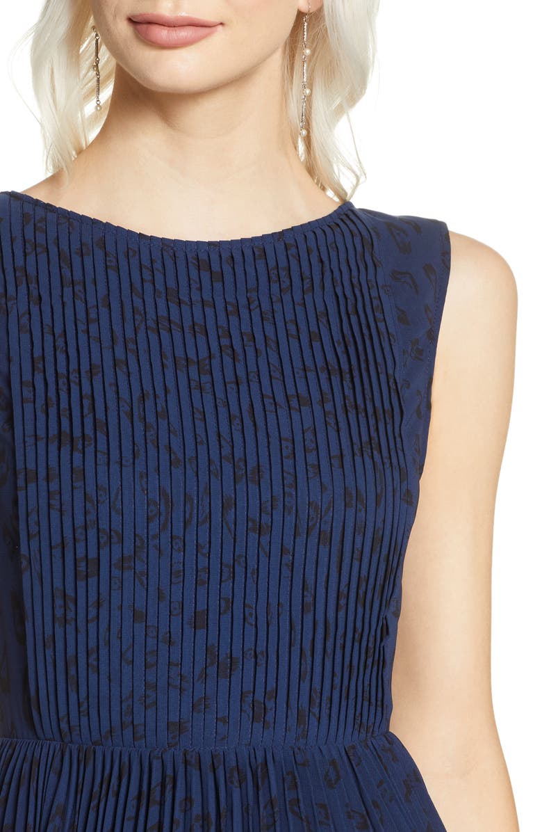 Fame and Partners The Luna Pleat Gown, Alternate, color,