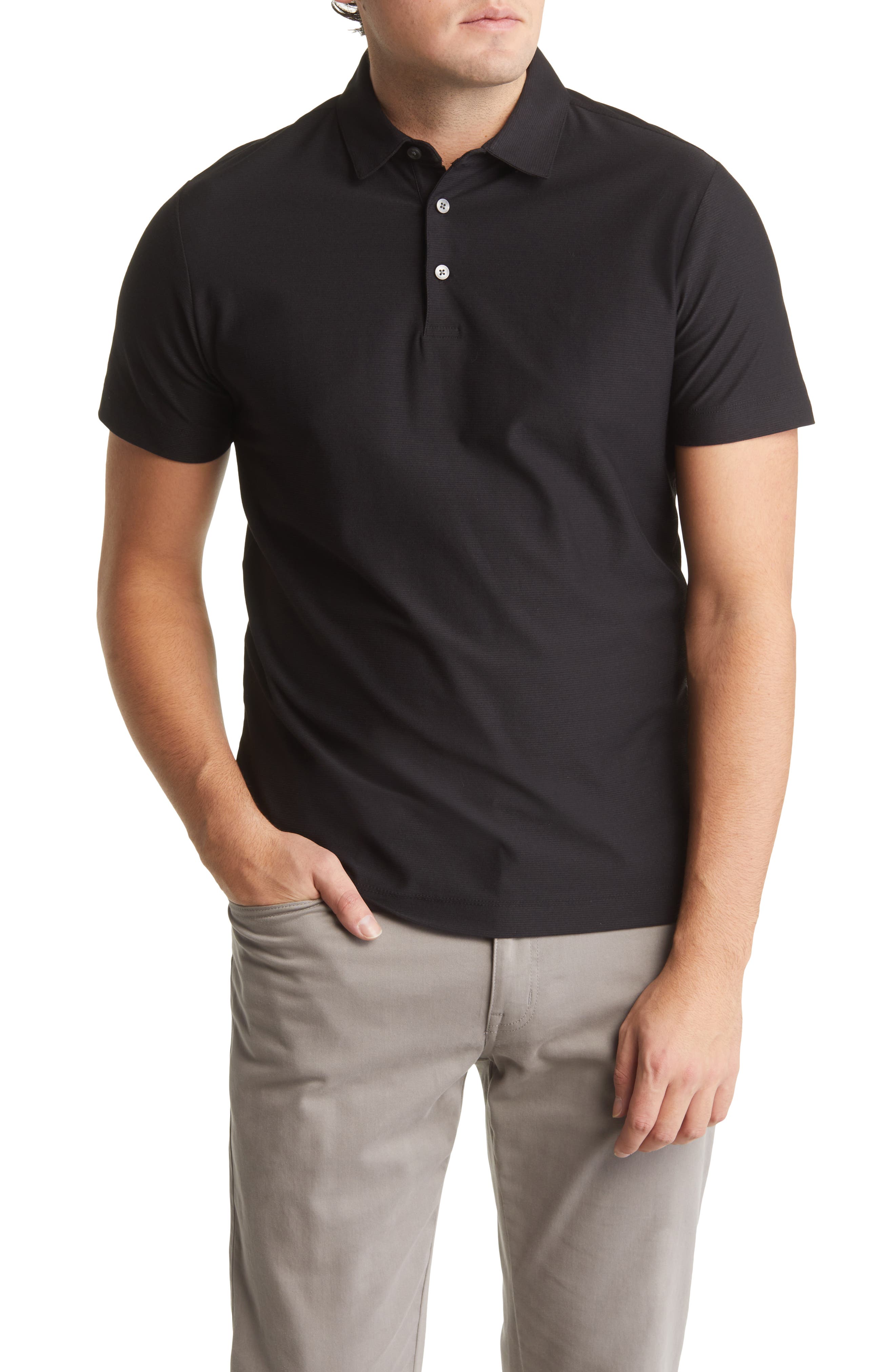 Robert Barakett Hickman Short Sleeve Polo Shirt