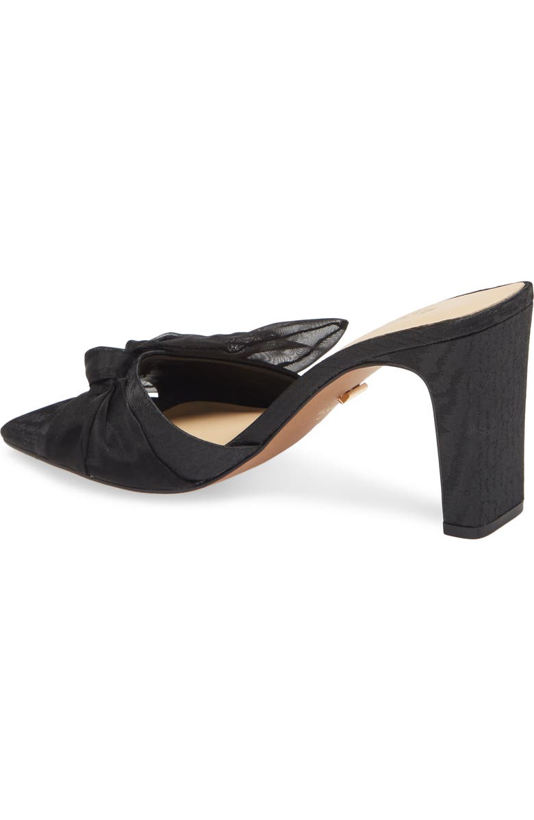 42 Gold Savvy Bow Slide Sandal, Alternate, color,