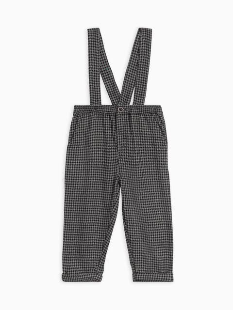 Hank Organic Flannel Pants with Suspenders (Toddler & Little Kids)