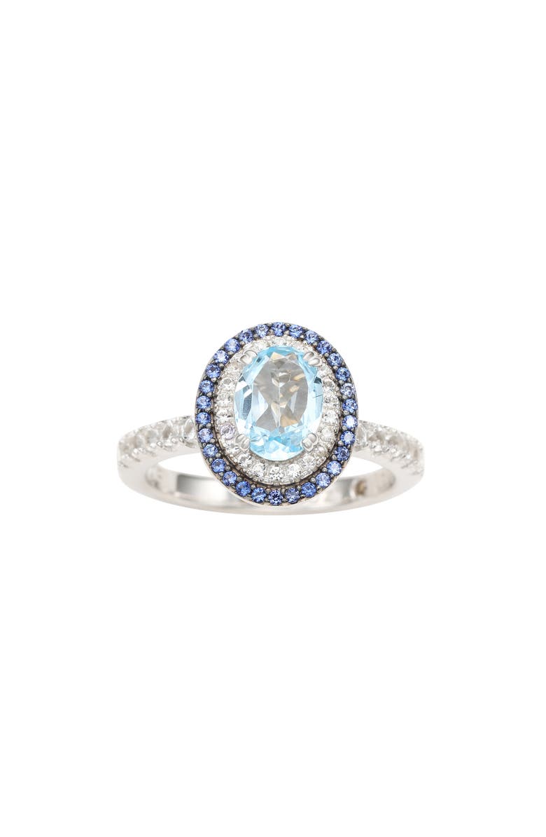 SUZY LEVIAN Sterling Silver Oval Cut Ring, Alternate, color,