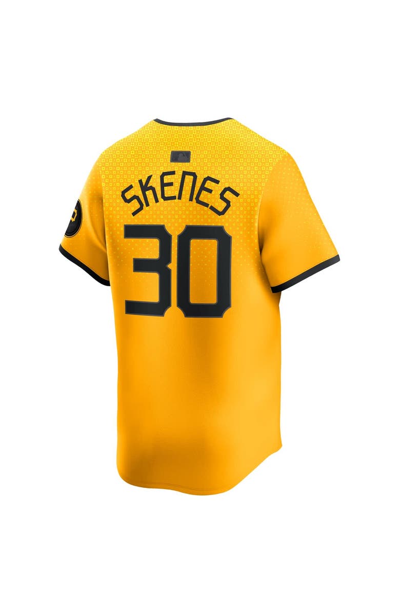 Nike Men's Nike Paul Skenes Gold Pittsburgh Pirates City Connect Limited Player Jersey, Alternate, color, Gold