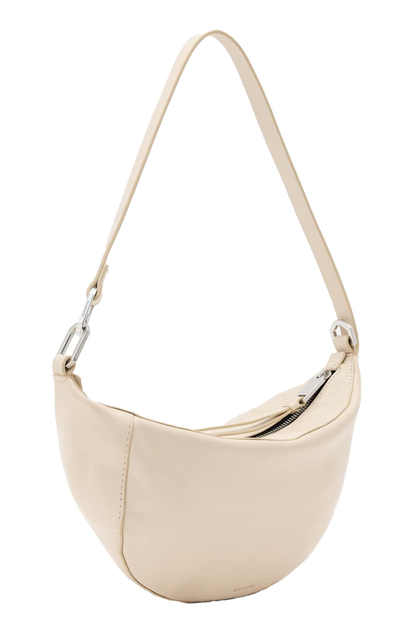 Micro Luna Shoulder Bag, Alternate, color, GYPSUM WHITE