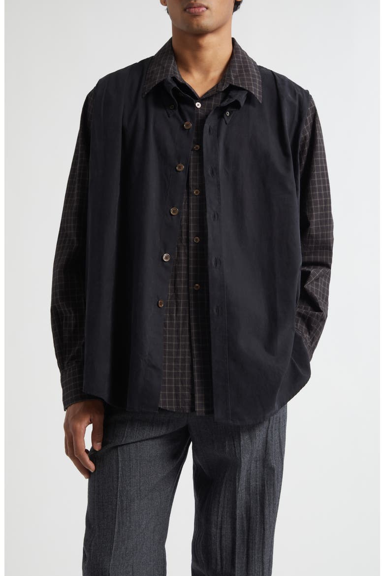 OUR LEGACY Double Borrowed Button-Up Shirt (Men) | Nordstrom