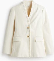 H&M Frayed Blazer