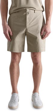 MANGO Water Repellent Cargo Bermuda Shorts