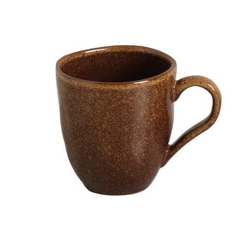 Porto Brasil Organic Mug Set Of 4 In Brown