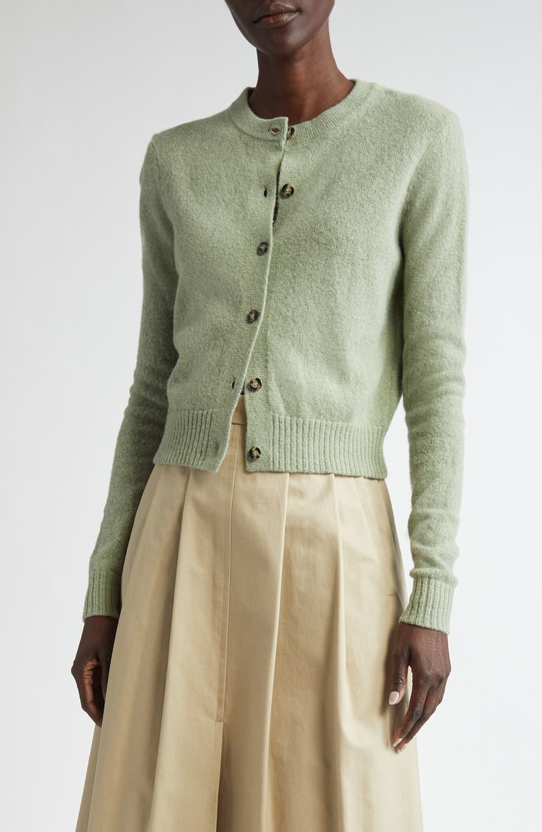 Altuzarra Thea Merino Wool & Alpaca Blend Cardigan, Main, color, 
