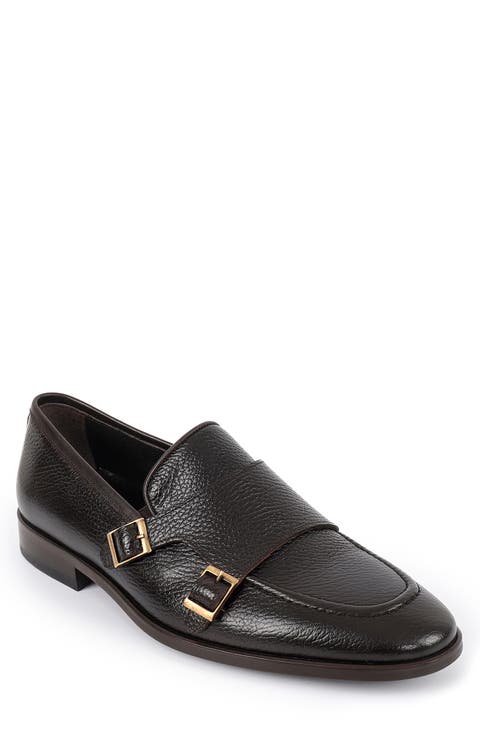 Ledonia Double Monk Strap Loafer (Men)