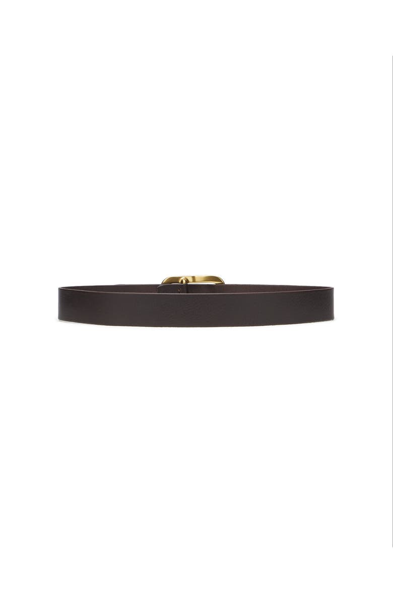 Fortela Grace Leather Belt, Alternate, color, Brown