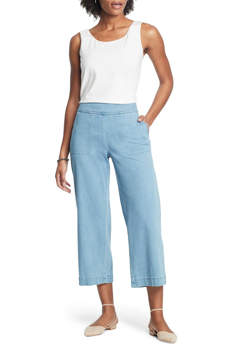 Summer Day Denim Pants, Alternate, color, BLUE HAZE