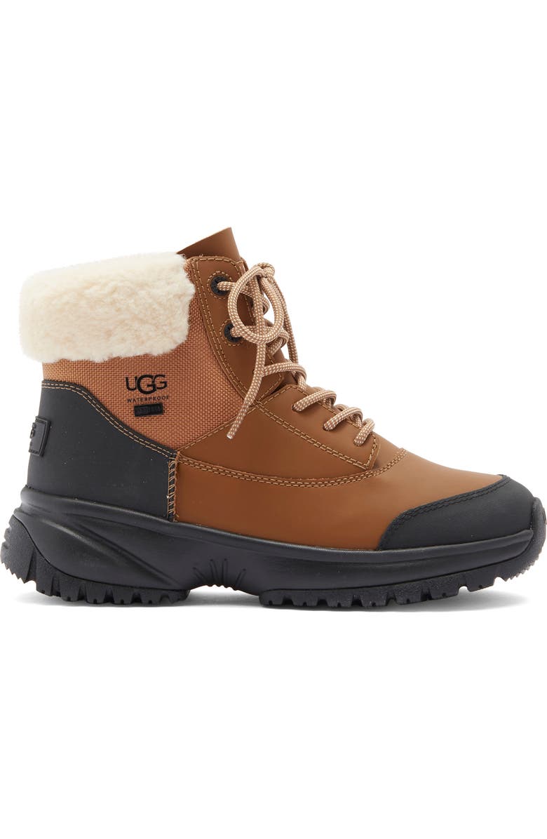 UGG<sup>®</sup> Yose Fluff V2 Boot, Alternate, color, Chestnut
