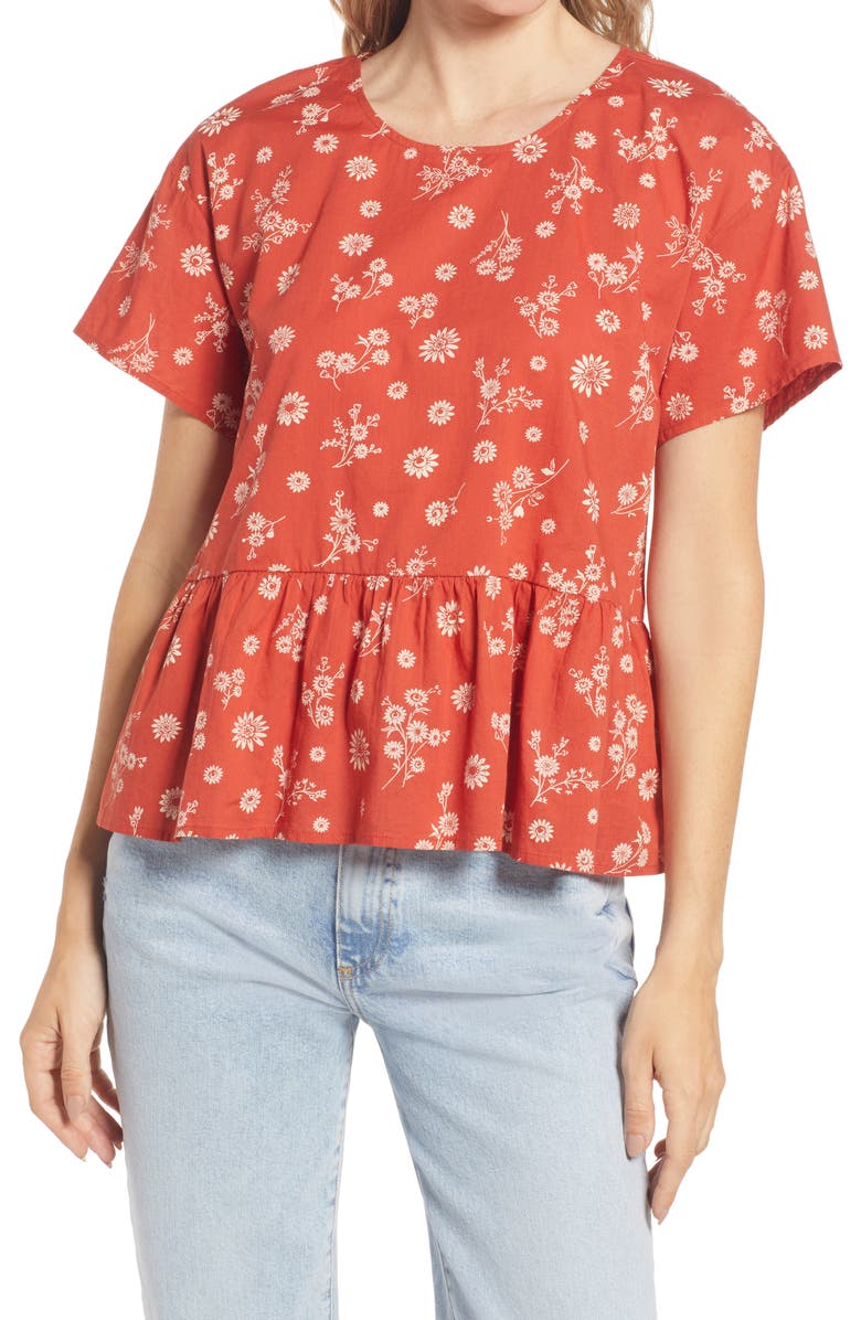 Madewell Medford Top, Main, color, 