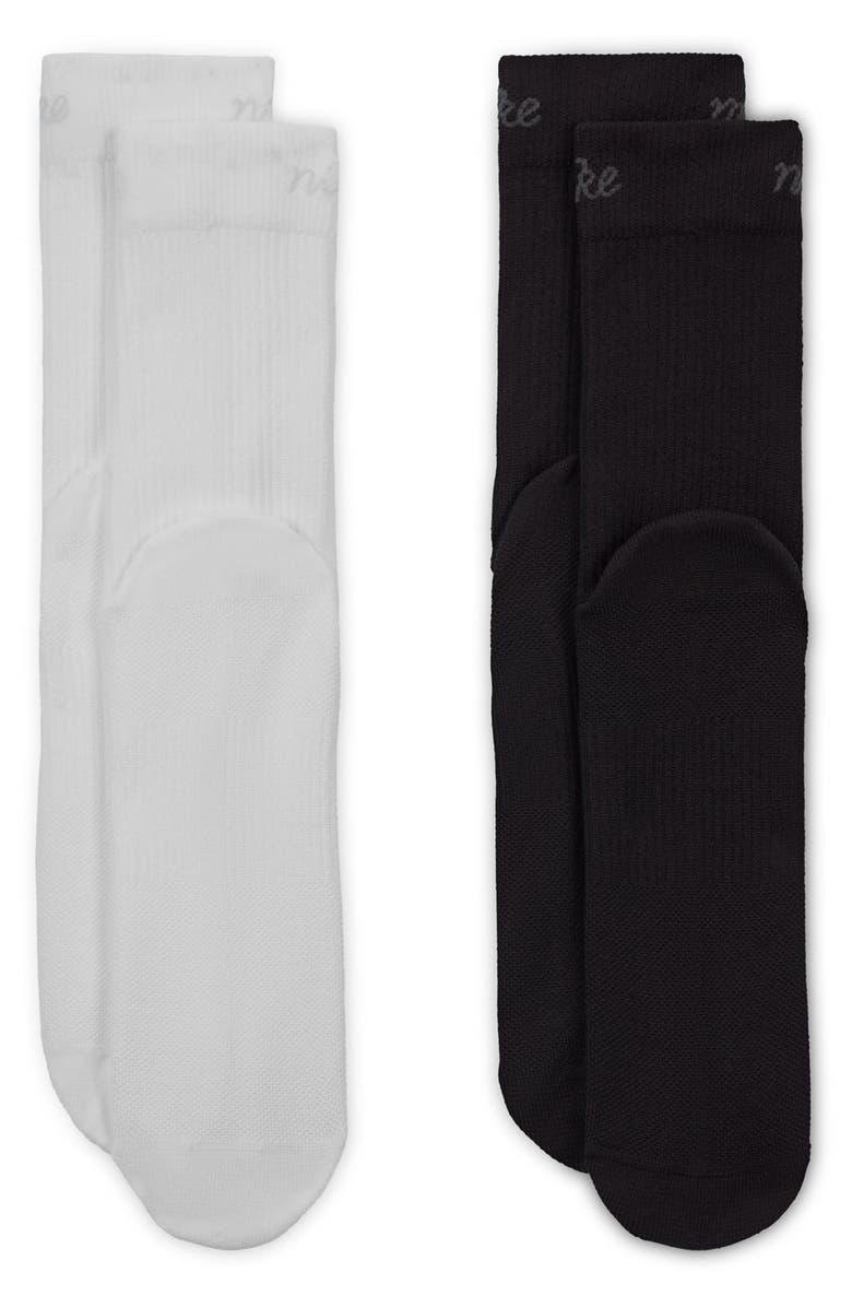 Nike Dri-FIT Everyday Plus 3-Pack Crew Socks, Alternate, color, 