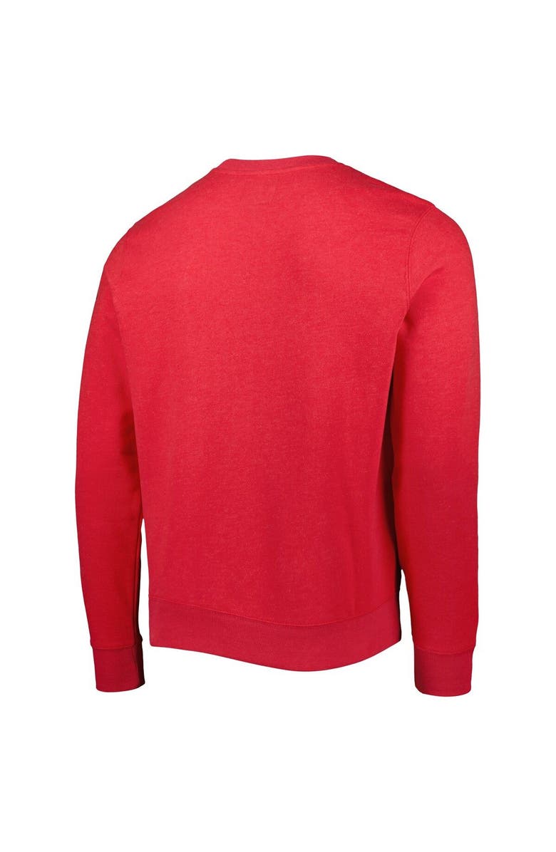 '47 Men's '47 Heathered Red Tampa Bay Buccaneers Bypass Tribeca Pullover Sweatshirt, Alternate, color, Red