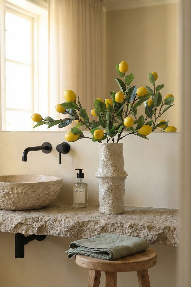 Yellow Lemon Branch, Alternate, color, Yellow
