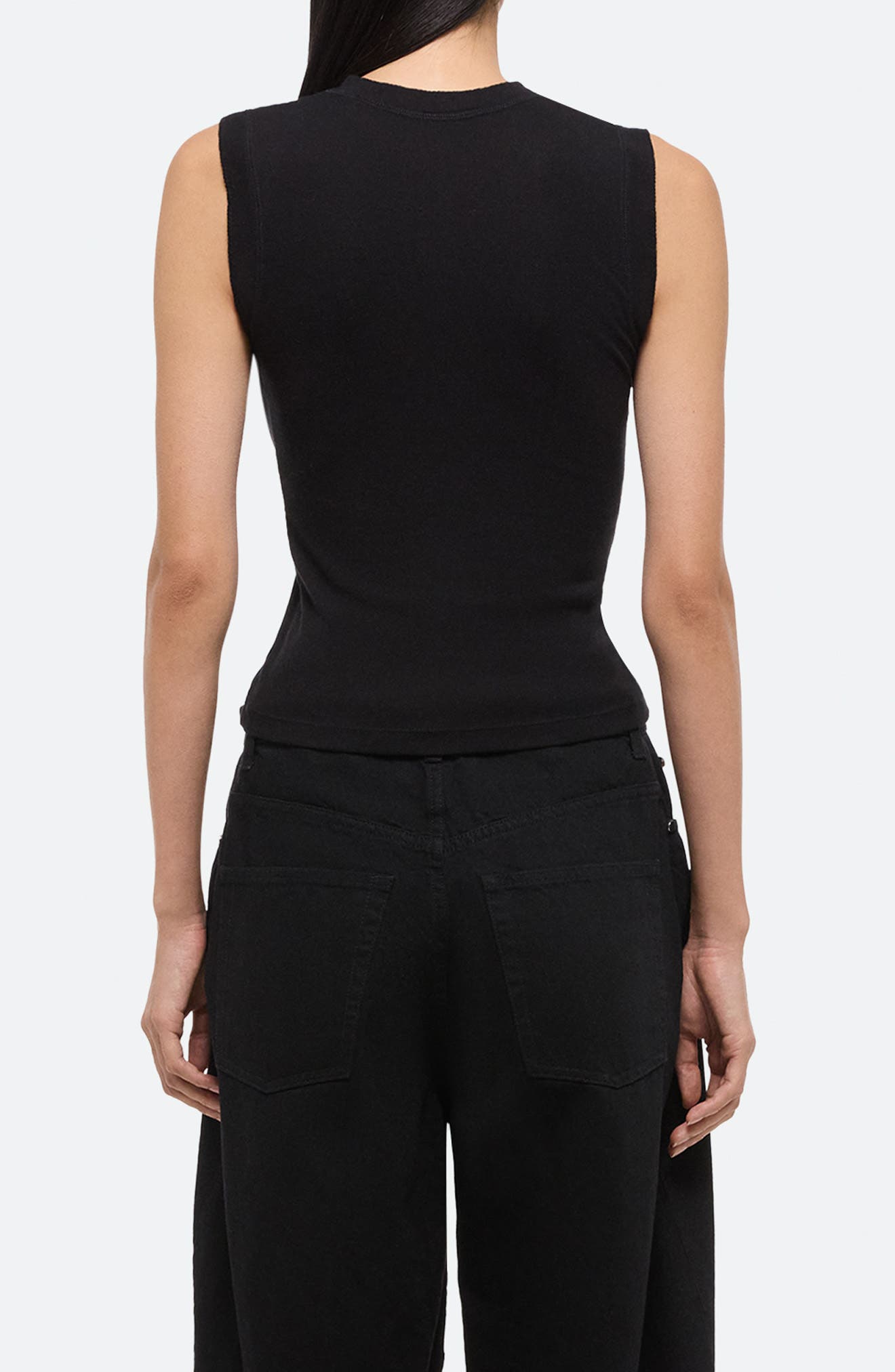 Helmut Lang Muscle Cotton & Modal Baby Tank (Women) | Nordstromrack