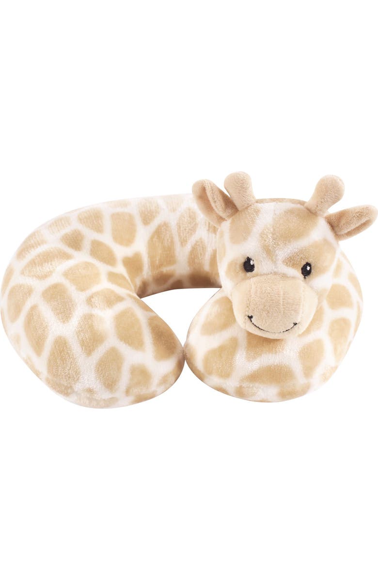 Hudson Baby Neck Pillow, Main, color, Giraffe