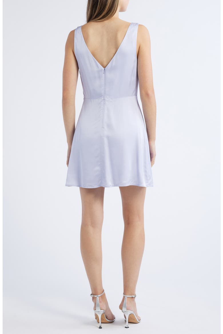 Enni Satin Minidress, Alternate, color, 50-LAVENDER