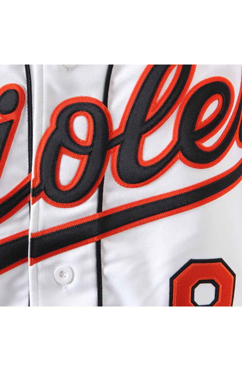 Mitchell & Ness Men's Mitchell & Ness Cal Ripken White Baltimore Orioles Home Authentic Jersey, Alternate, color, 