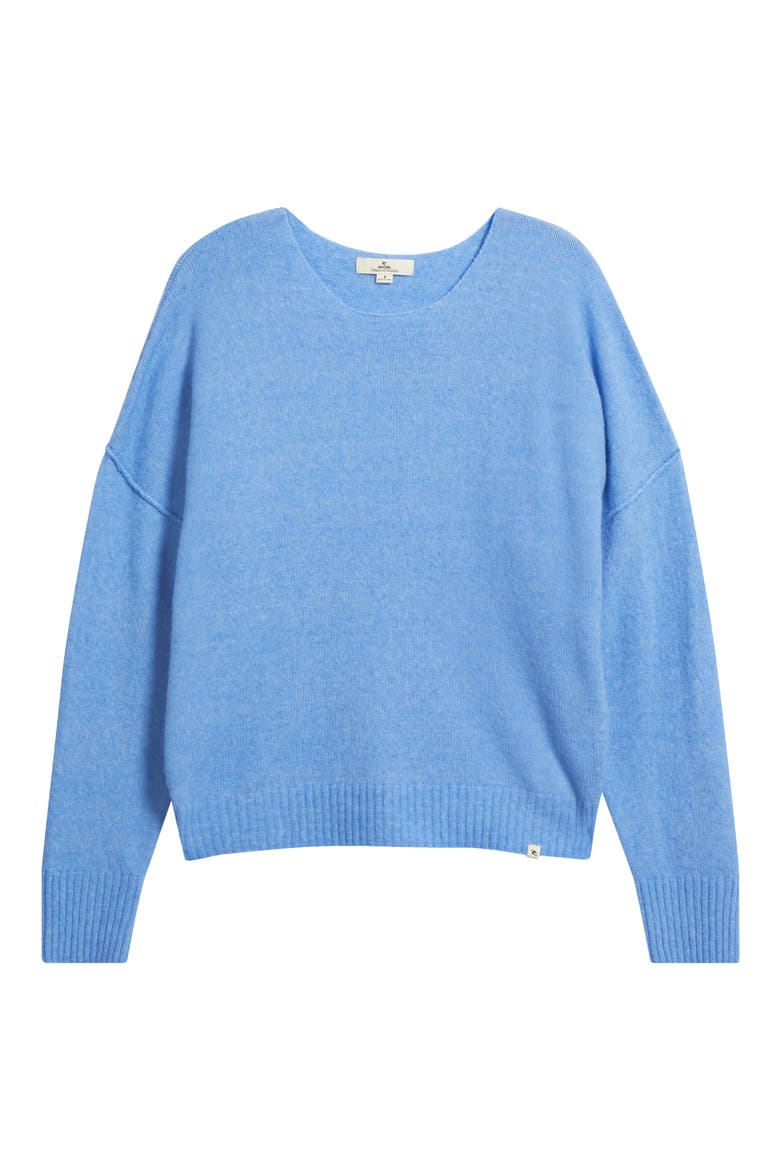 Emily Crewneck Sweater, Alternate, color, CORNFLOWER BLUE