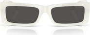 Jimmy Choo Lennon 54mm Polarized Rectangular Sunglasses